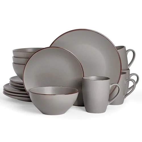 Famiware Venus Dinnerware Sets with Mugs, 16-piece
