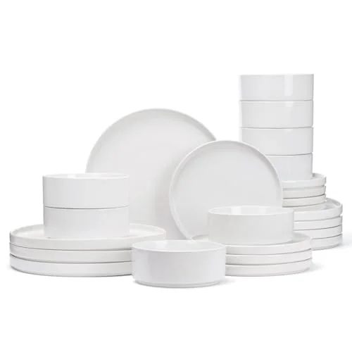 Famiware Nebula Plates and Bowls, 24-piece for 8