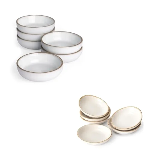 Famiware Ocean Soy Sauce Dish Ceramic Dipping Bowls