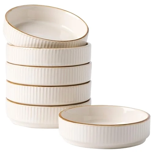 Famiware Ceramic Soy Sauce Dish, White