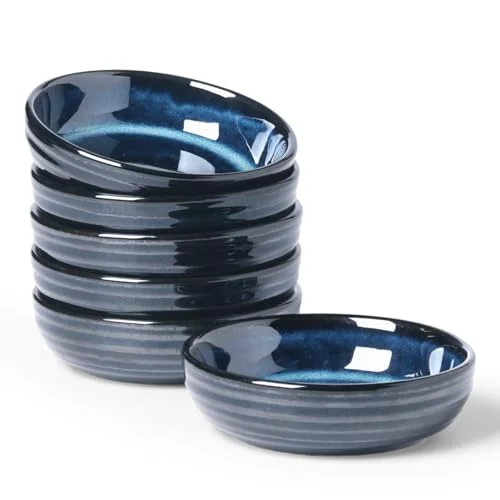 Famiware Nebula Ceramic Soy Sauce Dish, set of 6