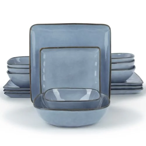 Famiware Ocean Square Plates and Bowls Sets