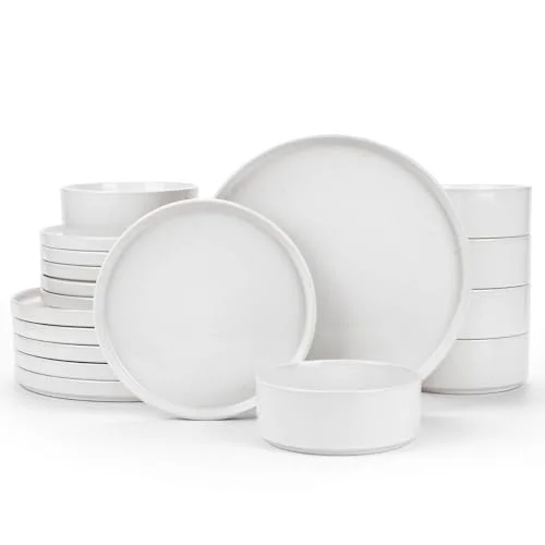 Famiware Nebula Plates and Bowls, 18-piece for 6