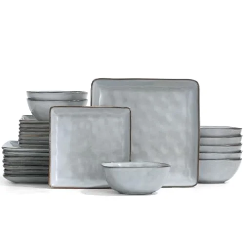 Famiware Ocean Stoneware Dinnerware Sets for 8
