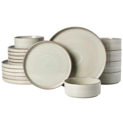 Famiware Stellar 18-Piece Stoneware Dinnerware Set