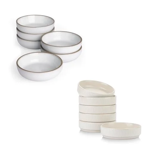 Famiware Star Soy Sauce Dish Ceramic Dipping Bowls
