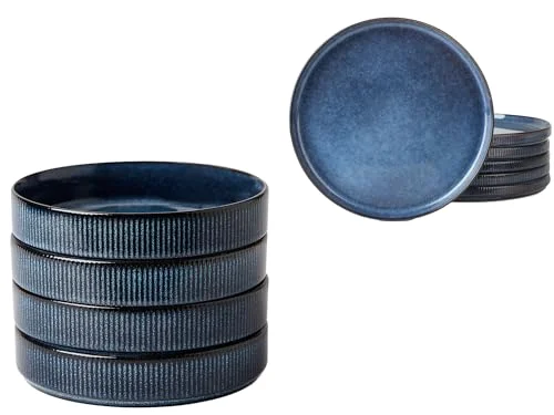 Famiware Nebula 8.25" Pasta Bowl Set and 8" Salad Plates for 6