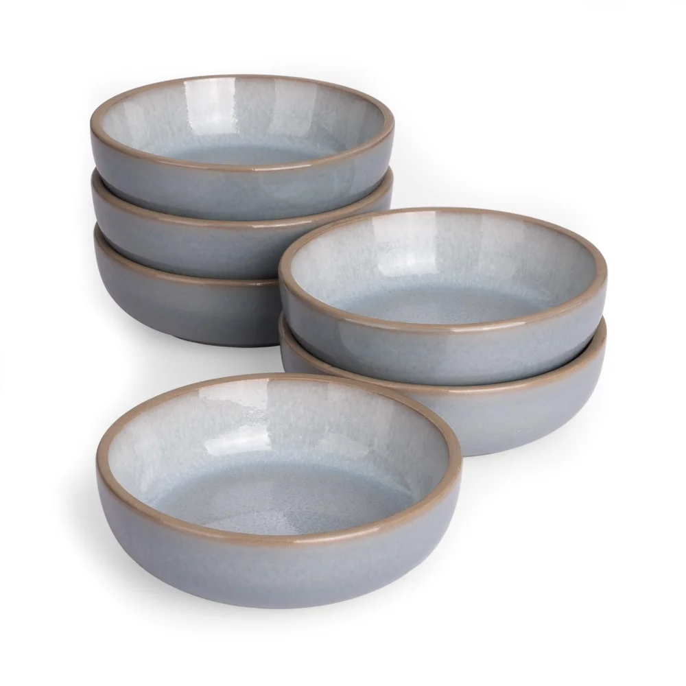 Famiware Ceramic Soy Sauce Dish, Light Blue