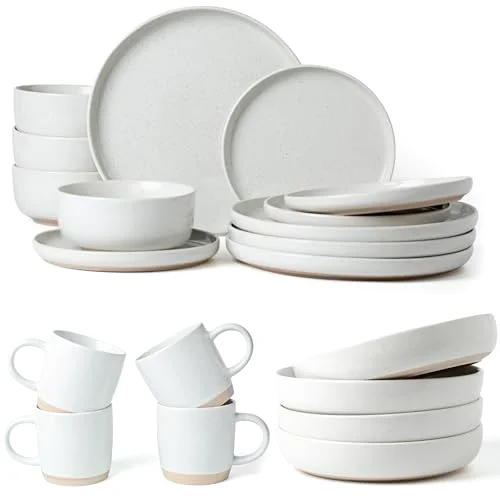 Famiware Milkyway Dinnerware Sets, 20-piece for 6