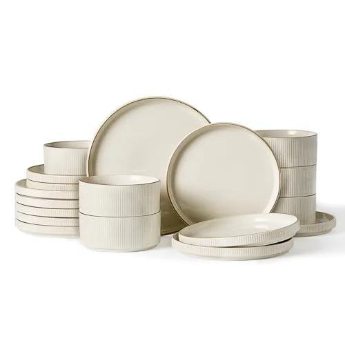 Famiware Star Plates & Bowls Sets with Rim