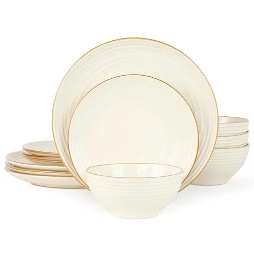 Famiware Jupiter Plates and Bowls Sets with Rim
