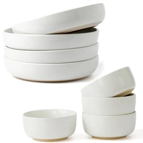 Famiware Milkyway 33 oz Pasta Bowls and 25oz Cereal Bowls