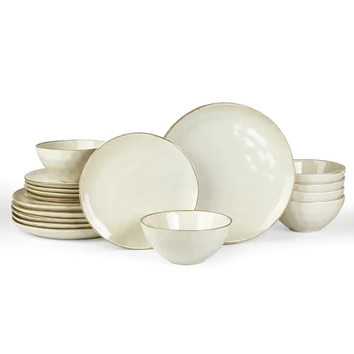 Famiware Ocean Round Dinnerware Sets for 6