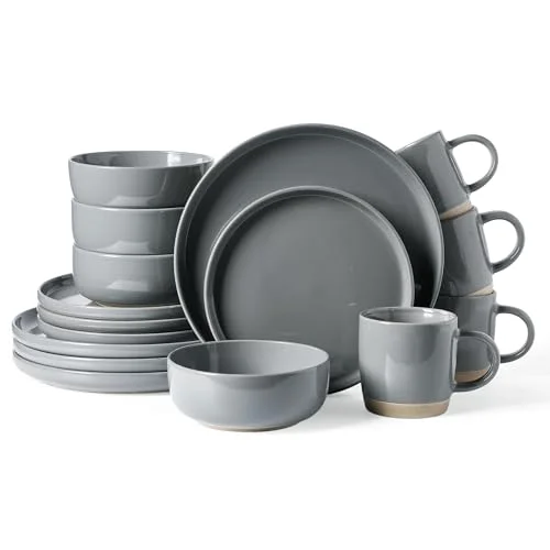 Famiware Milkyway 16-Piece Dinnerware Set with Mugs