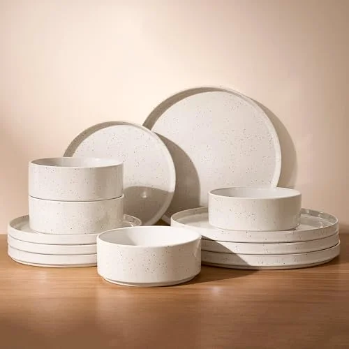Famiware Nebula 12-Piece Stoneware Dinnerware Set