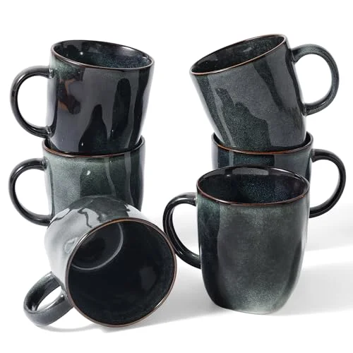 Famiware Ocean Coffee Mugs Set of 6