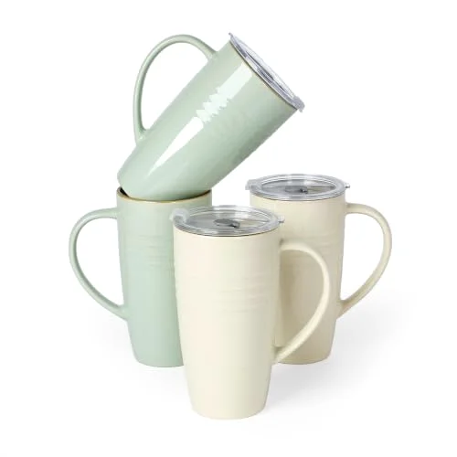 Famiware Jupiter Large Coffee Mug, 4-piece