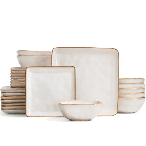 Famiware Ocean Square Dinnerware Sets for 8