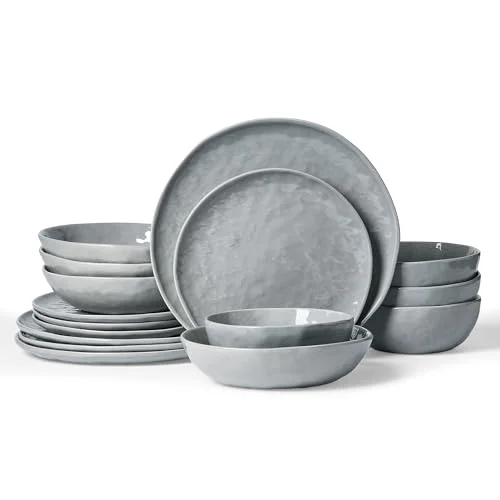 Famiware Porcelain Dinnerware Set for 4