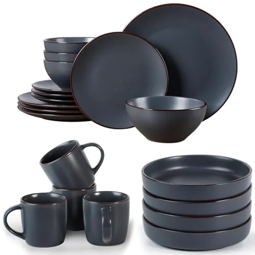 Famiware Venus Dinnerware Sets and Mercury Pasta Bowls Set